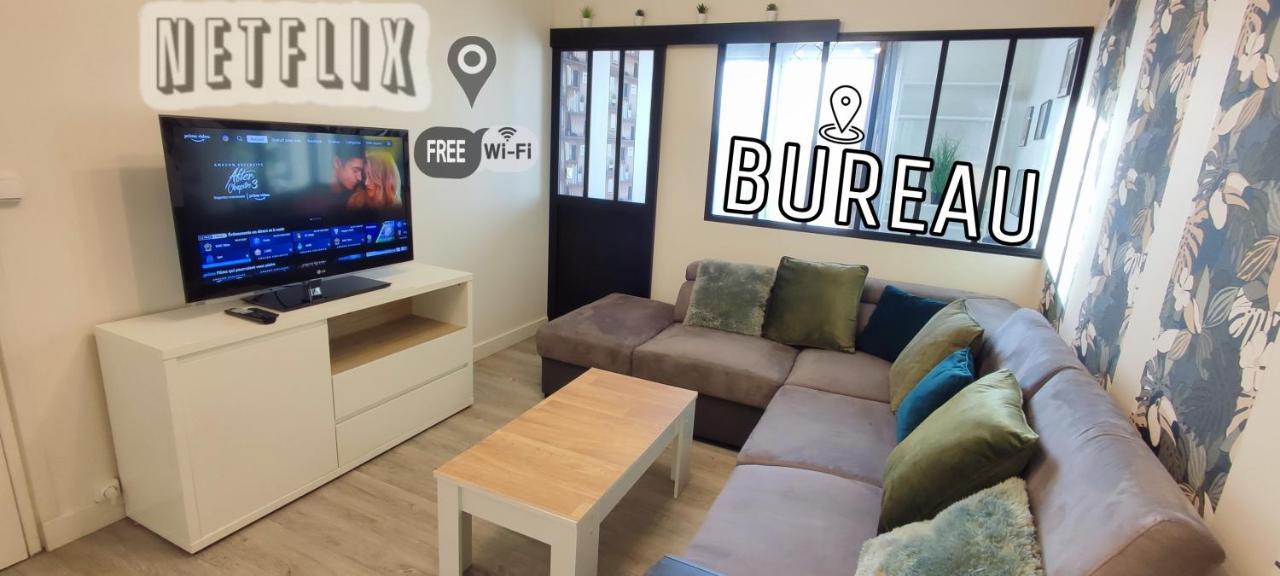 T4 Massy Tgv By Beds4Wanderlust - 80M2 Avec Terrasse Et Bureau - Proche Coulee Verte - Ideal Pro Ou Famille ภายนอก รูปภาพ